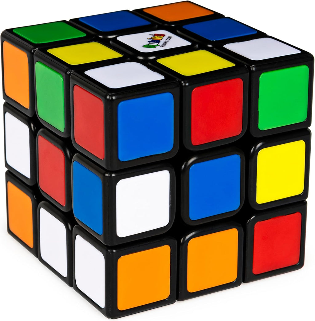 Cube, the Original 3X3 Cube, Problem-Solving Brain Teaser, Color-Matching Puzzle, Fidget Toy, Sensory Puzzle, Easter Basket Stuffer, for Ages 8 & Up