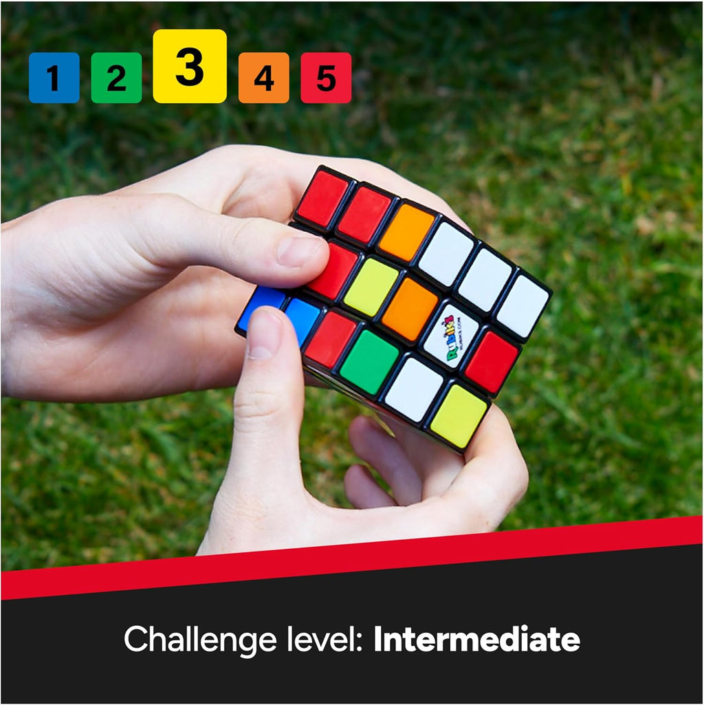 Cube, the Original 3X3 Cube, Problem-Solving Brain Teaser, Color-Matching Puzzle, Fidget Toy, Sensory Puzzle, Easter Basket Stuffer, for Ages 8 & Up