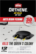Orthene Ant Killer Ant Bait, Indoor Ant Killer, Kills the Queen and the Colony, 12 Stations