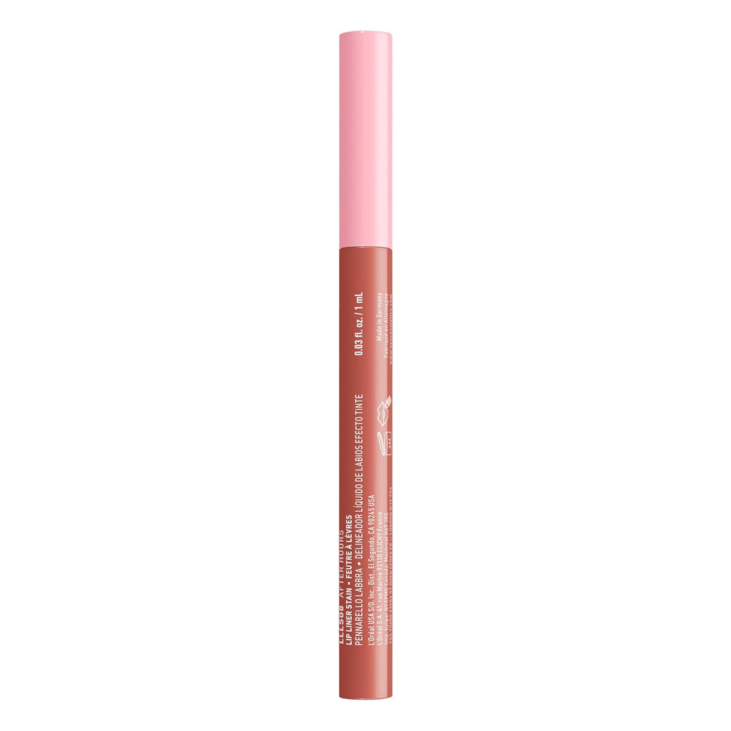 Lip Lingerie Liner Stain, Seamless Make up with All-Day Stain, Waterproof Lip Stain Finish - after Hours (Warm Rose)