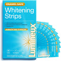 Teeth Whitening Strips Kit - 9 Treatments (1 Month) - Peroxide Free - Enamel Safe for Whiter Teeth - Whitening without the Sensitivity - Dentist Formulated - Sensitivity Free