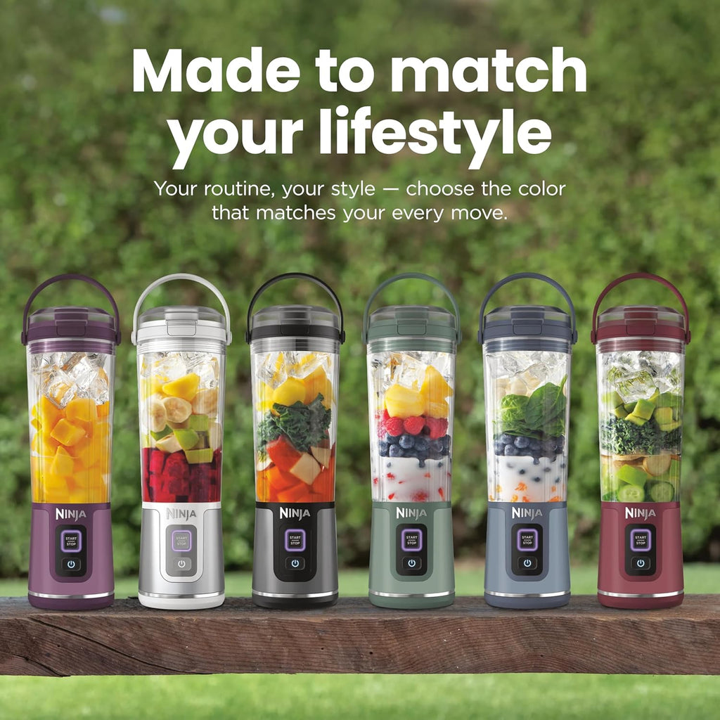 BC151BK Blast Portable Blender, Cordless, 18Oz. Vessel, Personal Blender-For Shakes & Smoothies, BPA Free, Leakproof-Lid & Sip Spout, USB-C Rechargeable, Dishwasher Safe Parts, Black