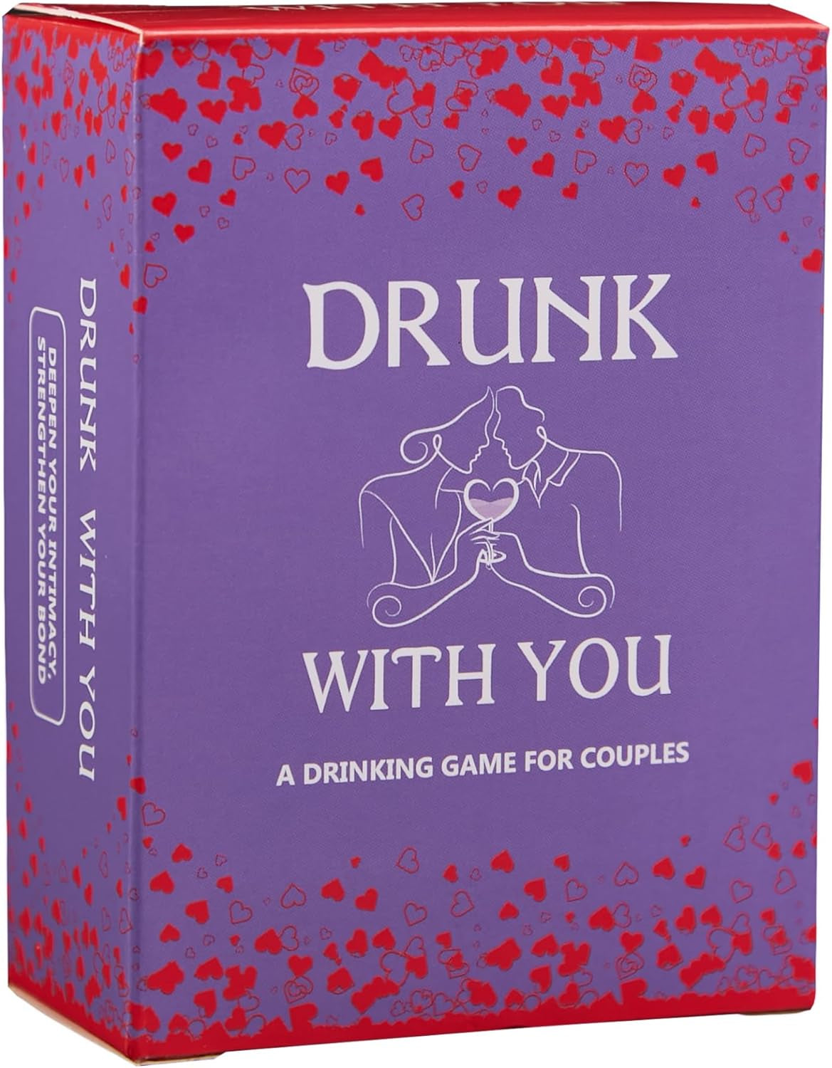 Drunk with You - a Couples Drinking Game | Deepen Intimacy | Strengthen Bonds | Valentine'S Gift for Men and Women |