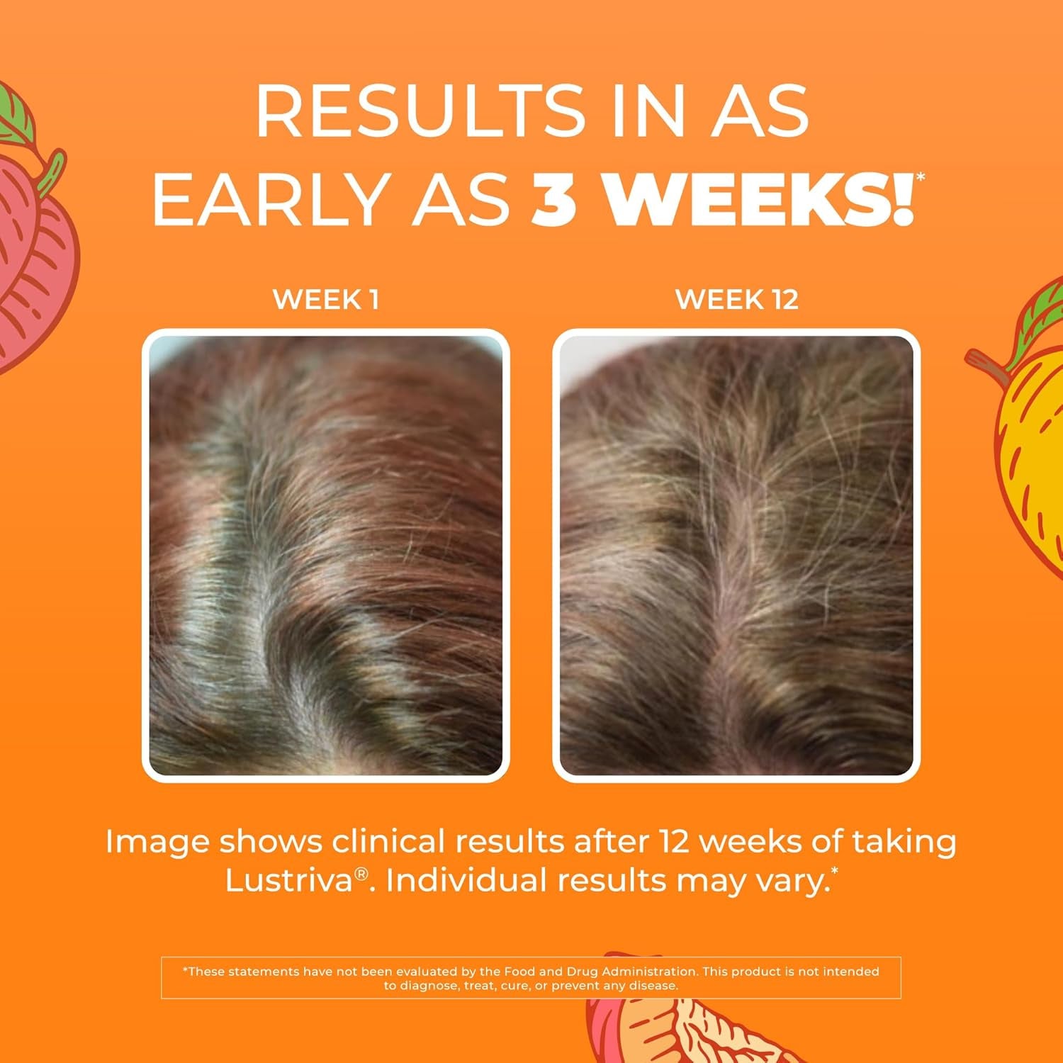 Liquid Multivitamin+Hair Growth | Biotin 10000Mcg | Lustriva Hair Growth Supplement | Clinically Tested in Women for Thicker Hair&Facial Wrinkle | Skin Care | Ages 18+ | 15.22 Fl Oz