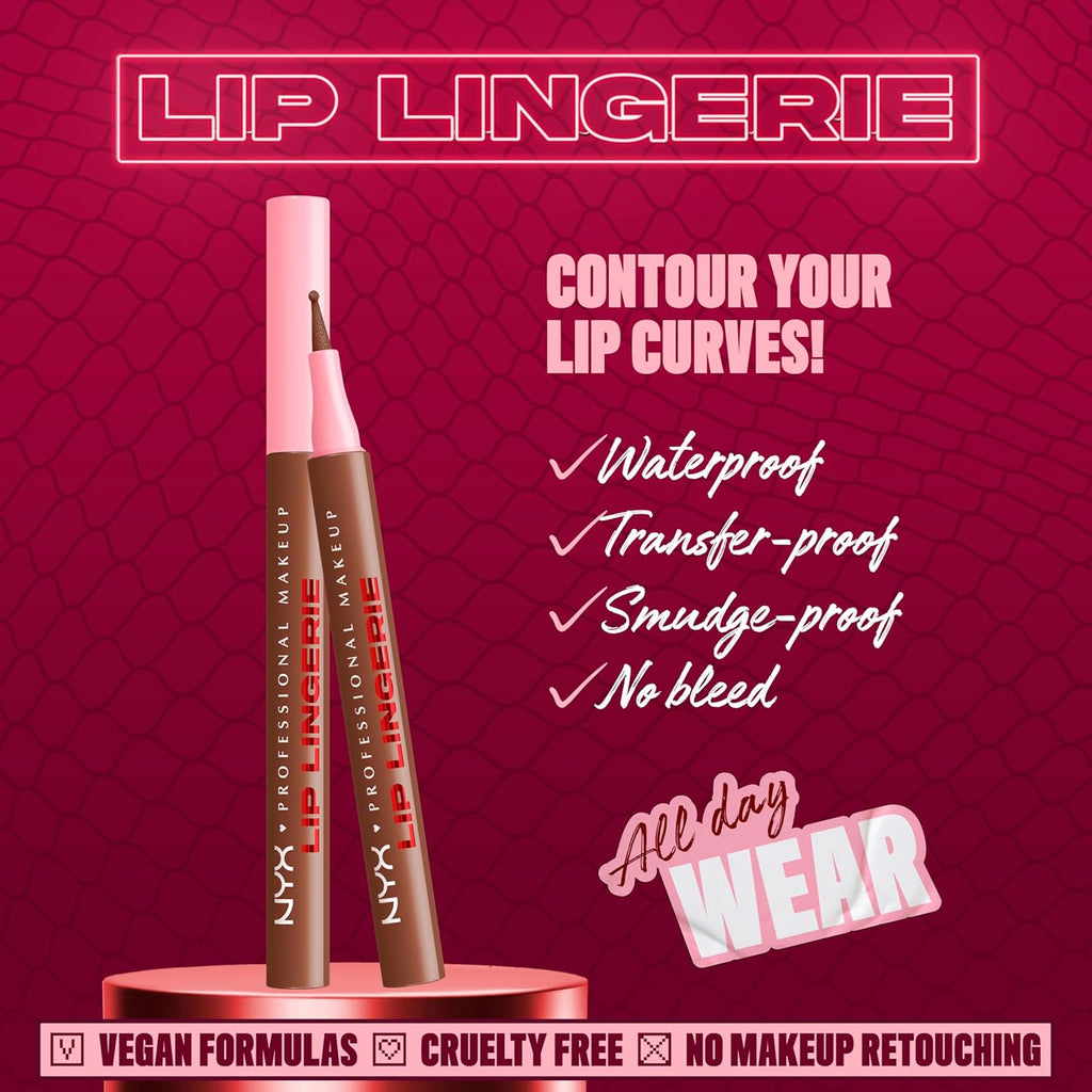 Lip Lingerie Liner Stain, Seamless Make up with All-Day Stain, Waterproof Lip Stain Finish - up to No Good