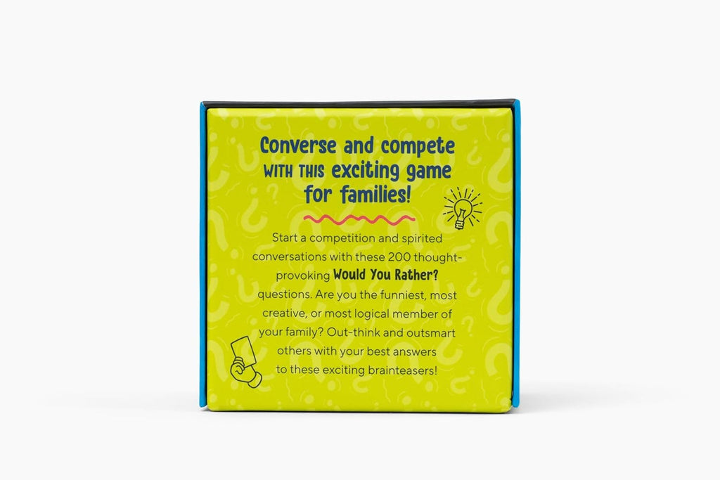Would You Rather? Family Card Game: Fun Questions, Hilarious Answers, Lively Conversations!