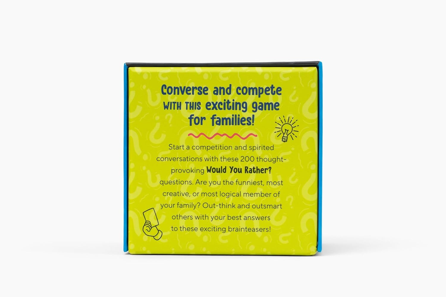Would You Rather? Family Card Game: Fun Questions, Hilarious Answers, Lively Conversations!