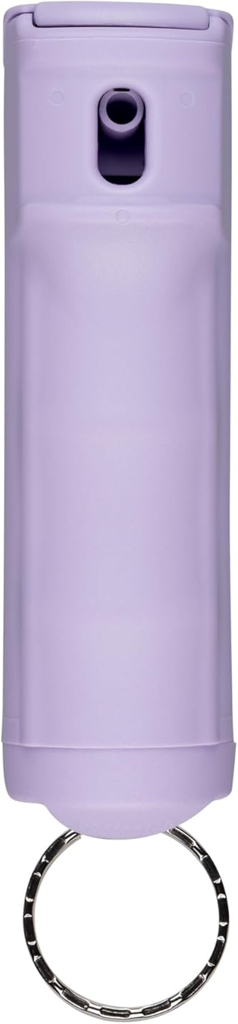 Pepper Spray & 2-In-1 Stun Gun with Flashlight, Self Defense Kit, Fast Flip Top Safety, Finger Grip for Better & Faster Aim, Painful 1.60 Μc Charge, 120 Lumen LED Light, Rechargeable, 0.54 Fl Oz