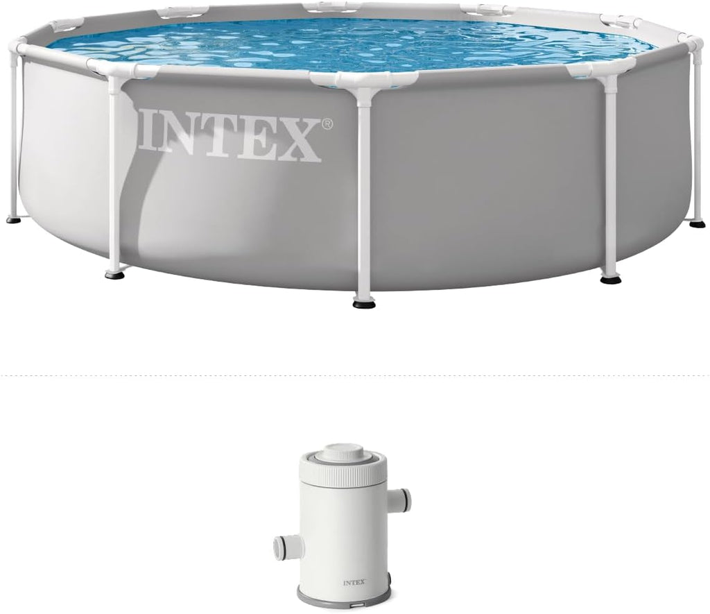 26701EP 10Ft X 30In Prism Frame Premium above Ground Swimming Pool Set with Filter Pump