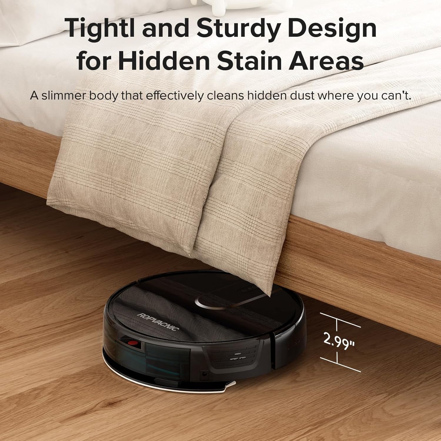 Robot Vacuum Cleaner Robot Vacuum and Mop Combo with 5200Pa Suction, Personalized Cleaning Adjustments, Self-Charging Robotic Vacuum Cleaner, Advanced Obstacle Avoidance