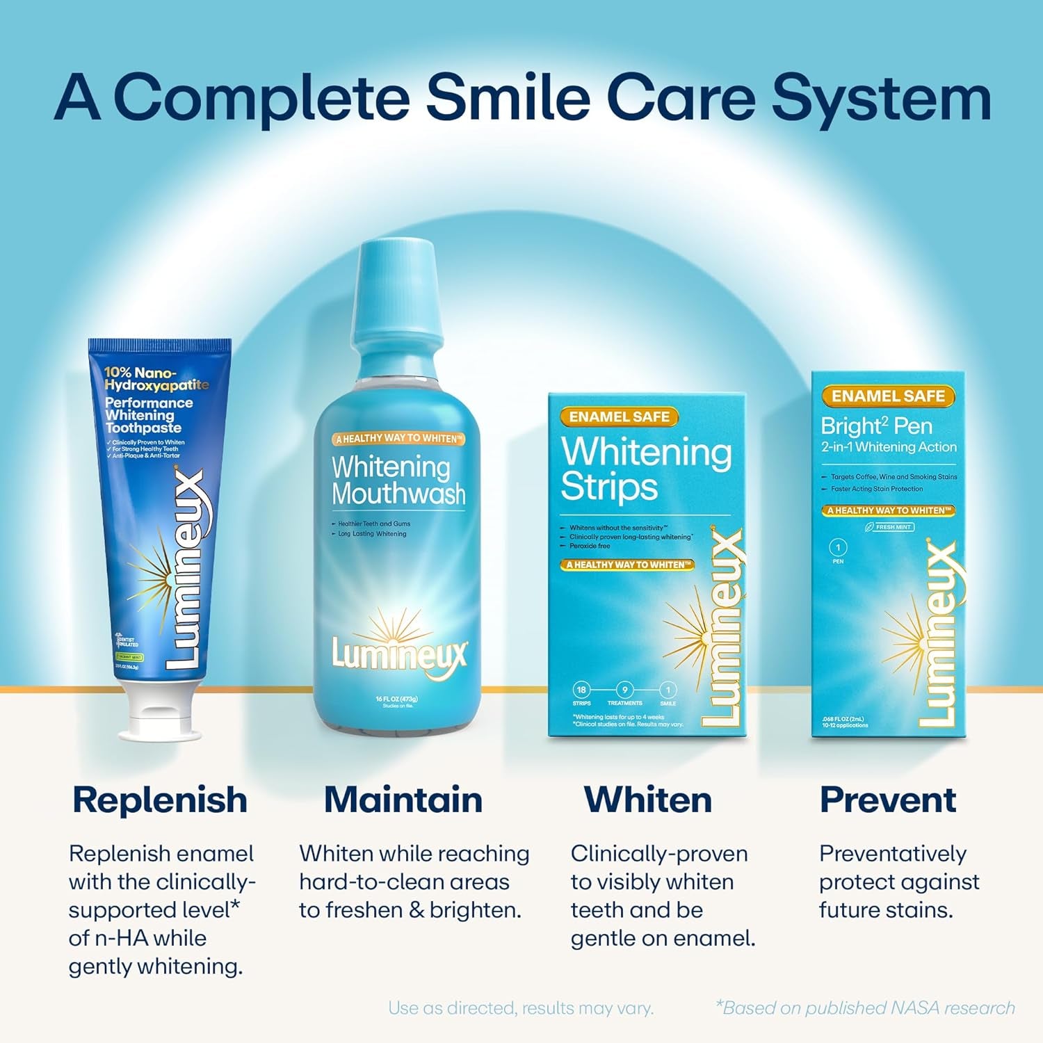 Teeth Whitening Strips Kit - 9 Treatments (1 Month) - Peroxide Free - Enamel Safe for Whiter Teeth - Whitening without the Sensitivity - Dentist Formulated - Sensitivity Free