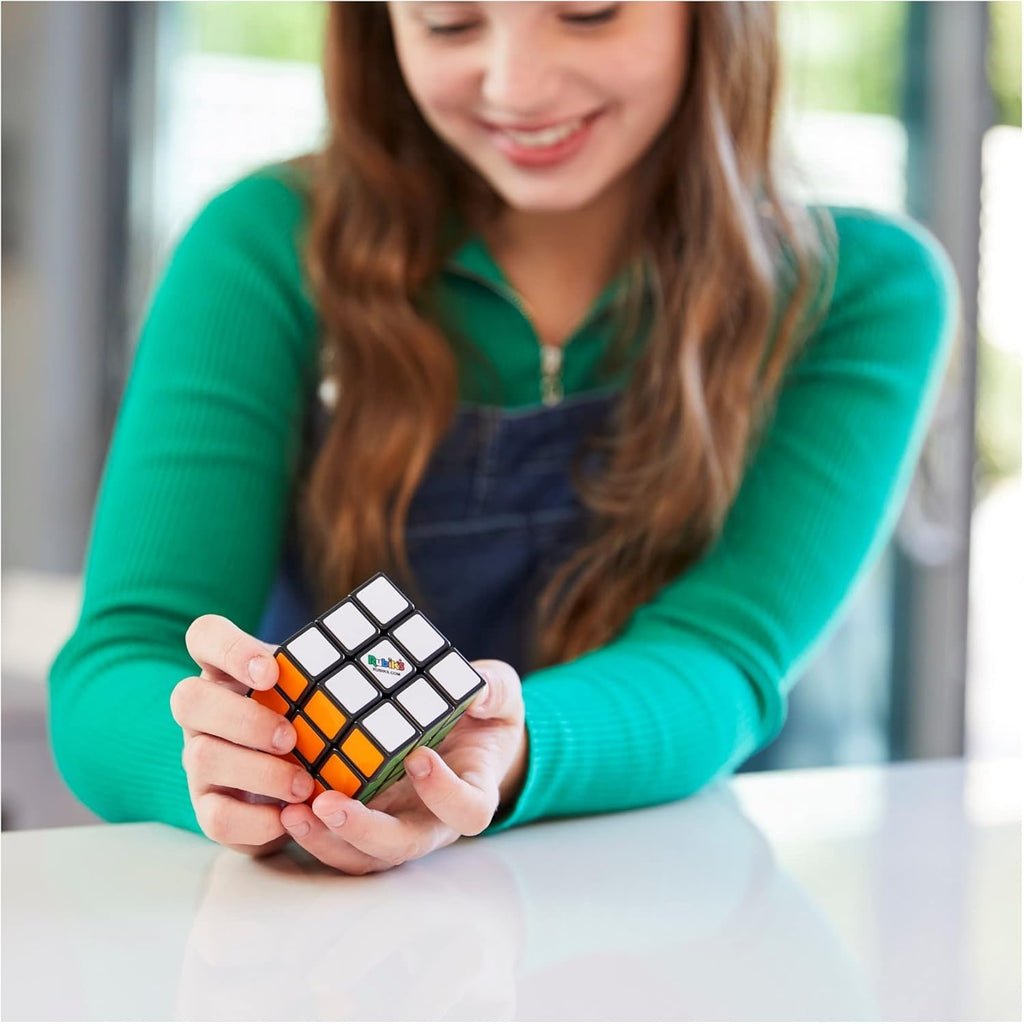 Cube, the Original 3X3 Cube, Problem-Solving Brain Teaser, Color-Matching Puzzle, Fidget Toy, Sensory Puzzle, Easter Basket Stuffer, for Ages 8 & Up